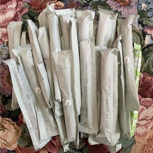 Pack of 30 Individually Wrapped Tampons - Sage color Packaging